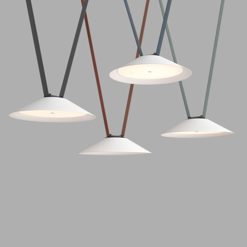 Трековый светильник Denkirs BELTY FLOW DK5564-WH+BK