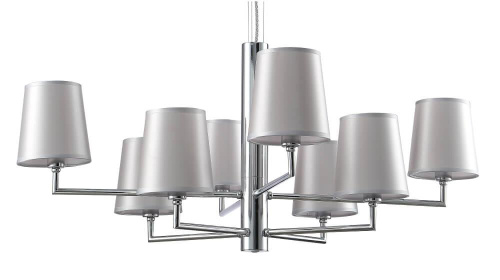 Подвесная люстра Crystal Lux AZUL SP8 CHROME Подвесная люстра Crystal Lux AZUL SP8 CHROME