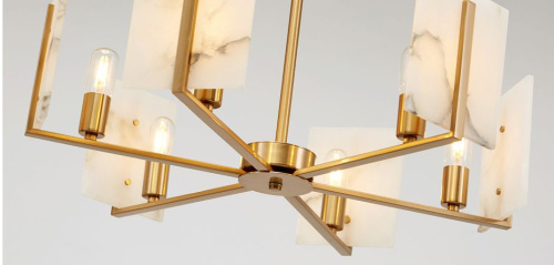 Люстра Marble Square Chandelier By Imperiumloft