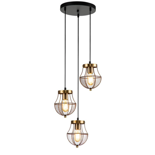Подвесная люстра Indigo Pallo 10011/3P Gold V000189 Подвесная люстра Indigo Pallo 10011/3P Gold V000189