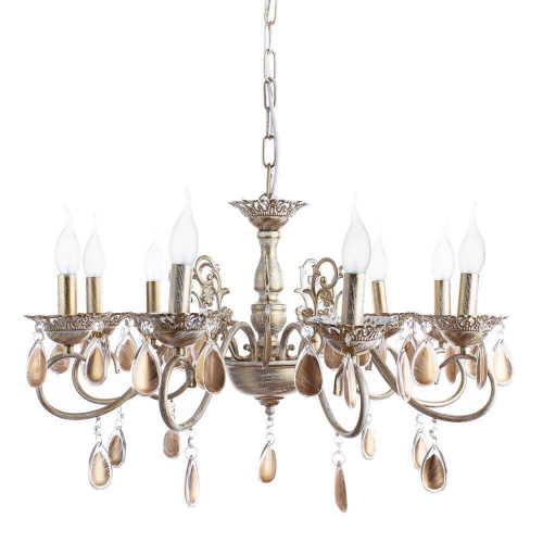 Подвесная люстра Arte Lamp Ciondolo A5676LM-8WG Подвесная люстра Arte Lamp Ciondolo A5676LM-8WG