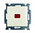 Переключатель одноклавишный ABB Basic55 10A 250V с подсветкой chalet-белый 2CKA001012A2190