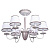 Потолочная люстра MW-Light Августина 3 419011006