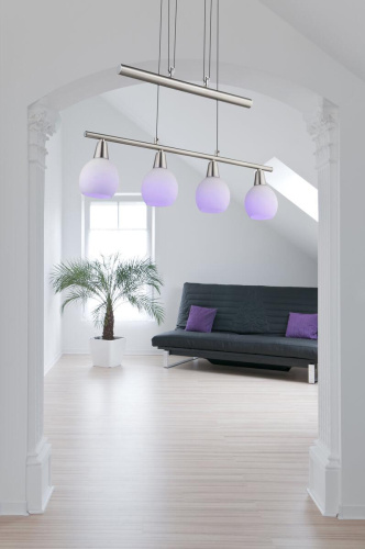 Подвесной светодиодный светильник Globo Elliott 54351-4ZRGB