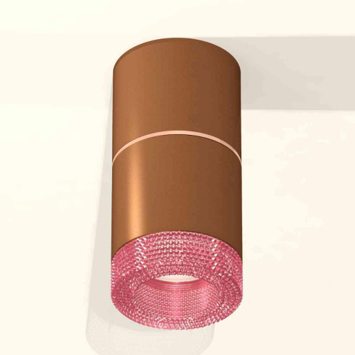 Комплект накладного светильника Ambrella light Techno Spot XS7404082 SCF/PI кофе песок/розовый (C7404, A2073, C7404, N7193) Комплект накладного светильника Ambrella light Techno Spot XS7404082 SCF/PI кофе песок/розовый (C7404, A2073, C7404, N7193)