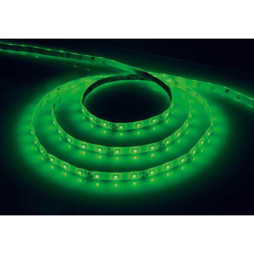 Светодиодная влагозащищенная лента Feron 4,8W/m 60LED/m 2835SMD зеленый 5M LS604 27675 Светодиодная влагозащищенная лента Feron 4,8W/m 60LED/m 2835SMD зеленый 5M LS604 27675
