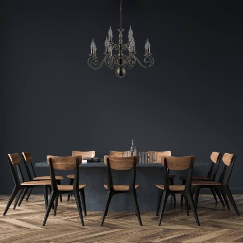Подвесная люстра Arte Lamp A1129LM-12AB Подвесная люстра Arte Lamp A1129LM-12AB