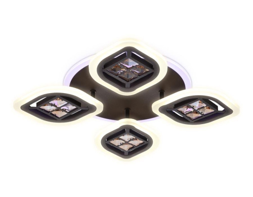 Потолочная светодиодная люстра Ambrella light Ice FA281 Потолочная светодиодная люстра Ambrella light Ice FA281