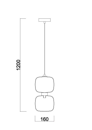 Подвесной светильник Freya FR5215PL-01CH Подвесной светильник Freya FR5215PL-01CH