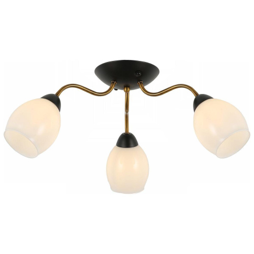 Потолочная люстра Illumico IL8193-3COU-79 BK GD