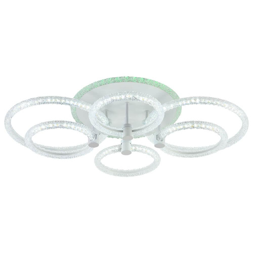 Потолочная светодиодная люстра Profit Light 8024/4+2 WHT