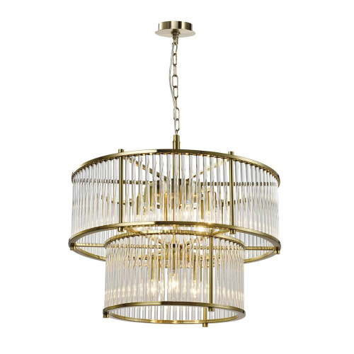 Подвесная люстра Lumien Hall Lariana LH3038/9P-A-CO-CL Подвесная люстра Lumien Hall Lariana LH3038/9P-A-CO-CL