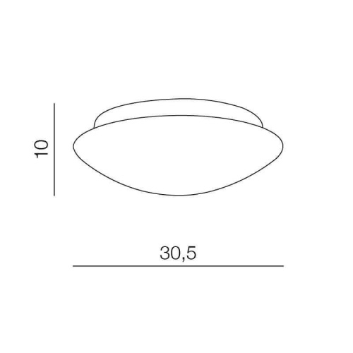 Потолочный светильник Azzardo Eos L AZ2070