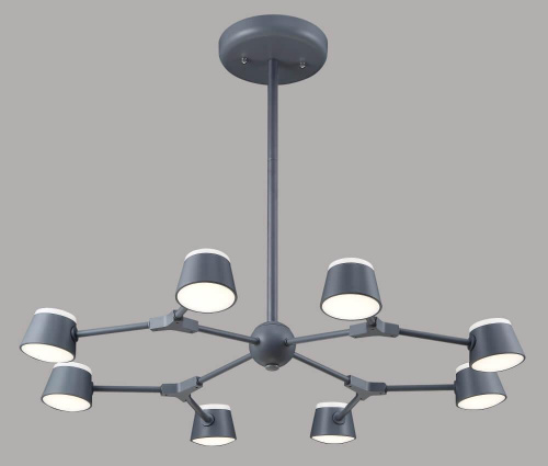 Подвесная люстра Crystal Lux MADRID SP8 GRAY Подвесная люстра Crystal Lux MADRID SP8 GRAY