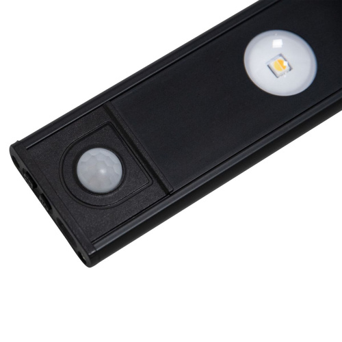 Мебельный светодиодный светильник Uniel ULI-F50-5W/4000K Sensor IP40 Black UL-00011957