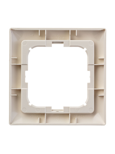 Рамка 1-постовая ABB Basic55 слоновая кость 2CKA001725A1484