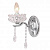 Бра Silver Light Venere 724.44.1