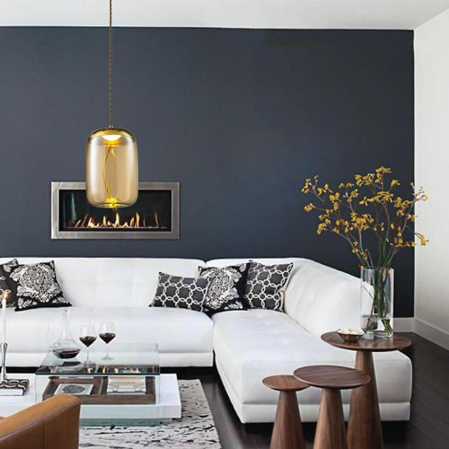 Подвесной светодиодный светильник Lumien Hall Avila LH4110/1PB-GD-AM Подвесной светодиодный светильник Lumien Hall Avila LH4110/1PB-GD-AM