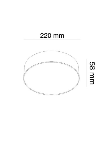 Потолочный светодиодный светильник Maytoni Technical Zon C032CL-L32W3K