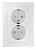 Розетка двойная Schneider Electric Sedna с/з со шторками 16A 250V SDN3000721