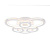 Потолочная светодиодная люстра Ambrella light Acrylica Original FA8872