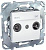 Розетка R-TV/SAT оконечная Schneider Electric Unica MGU5.455.18ZD