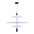 Подвесной светодиодный светильник ST Luce Isola SL6101.423.01
