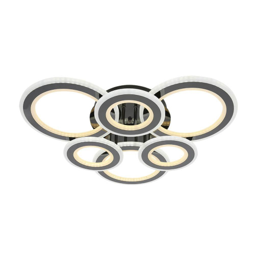 Потолочная светодиодная люстра Seven Fires Eveik SF7010/6C-B-BKCR