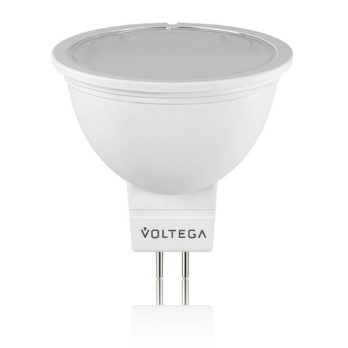 Лампа светодиодная Voltega GU5.3 6W 2800К матовая VG2-S2GU5.3warm6W 4706 Лампа светодиодная Voltega GU5.3 6W 2800К матовая VG2-S2GU5.3warm6W 4706