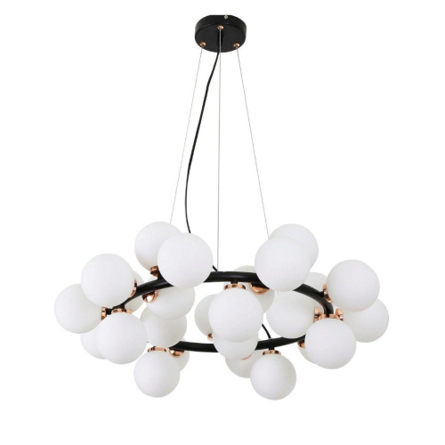 Подвесная люстра Lumina Deco Marsiada LDP 6033-25 BK+MD Подвесная люстра Lumina Deco Marsiada LDP 6033-25 BK+MD