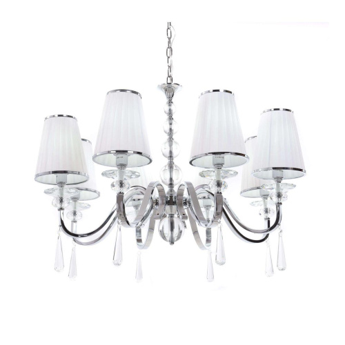 Подвесная люстра Lumina Deco Federrica LDP 1158-8 WT Подвесная люстра Lumina Deco Federrica LDP 1158-8 WT