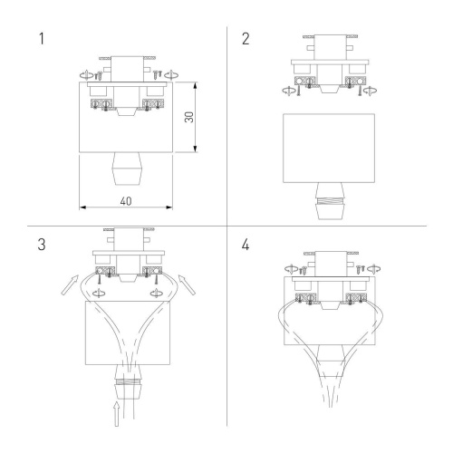 Адаптер Elektrostandard TRLM-1-BK a051728