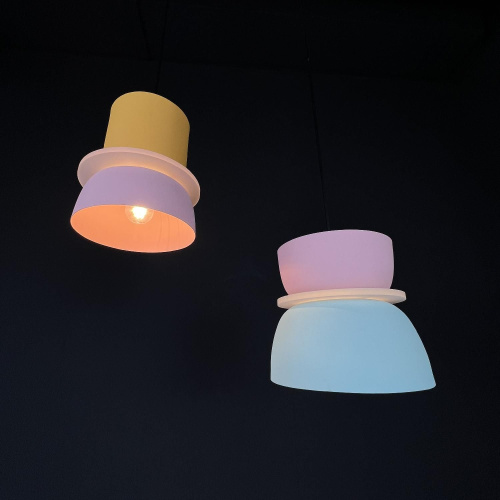 Подвесной Светильник Ilo D18,5 Yellow/Pink By Imperiumloft