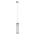 Подвесной светильник Crystal Lux Tadeo SP1 D100 Chrome/Transparente