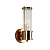 Настенный светильник Claridges 1 brass
