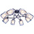 Потолочная люстра Toplight Wendy TL1198X-08BC