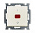 Выключатель одноклавишный двухполюсный ABB Basic55 20A 250V с подсветкой chalet-белый 2CKA001020A0093