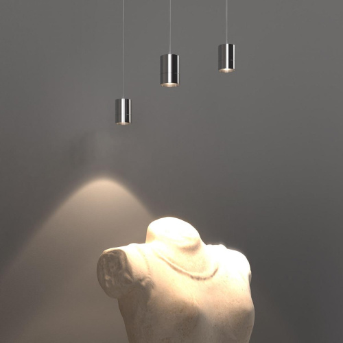 Подвесной светодиодный светильник Eurosvet Piccolo 50248/1 LED хром Подвесной светодиодный светильник Eurosvet Piccolo 50248/1 LED хром