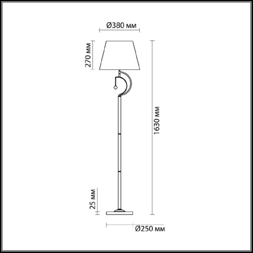 Торшер Lumion Leah 4469/1F Торшер Lumion Leah 4469/1F