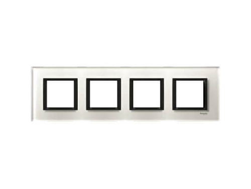 Рамка 4-постовая Schneider Electric Unica Class MGU68.008.7C2