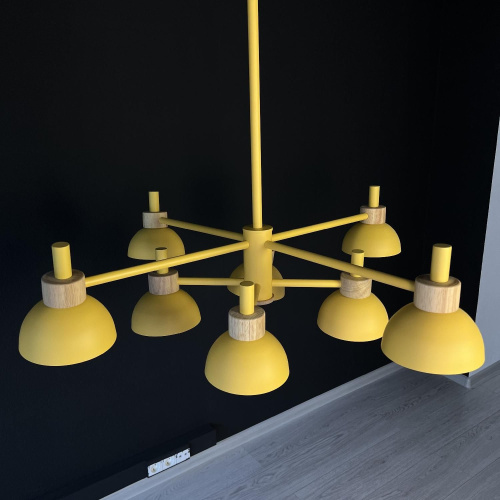 Люстра На Штанге Fanta A 8 Lights Yellow By Imperiumloft