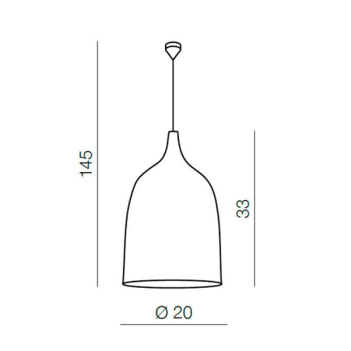 Подвесной светильник Azzardo Fabio M AZ0300