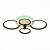 Потолочная светодиодная люстра Evoled Cerina SLE500542-04RGB