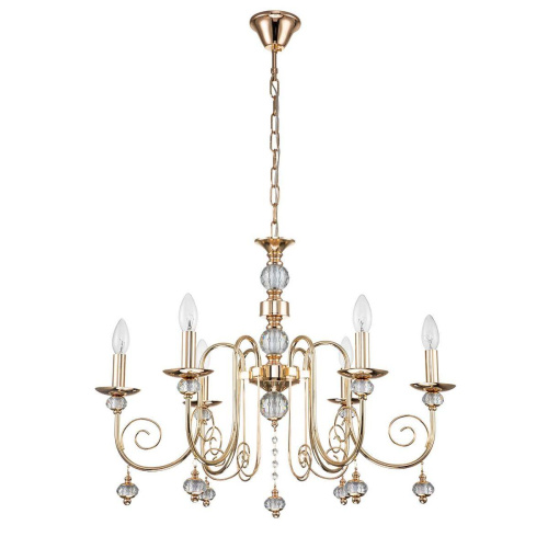 Подвесная люстра Escada Shine 678/6PL Gold Подвесная люстра Escada Shine 678/6PL Gold