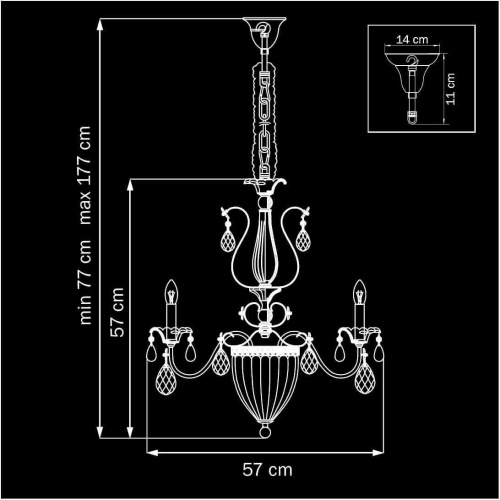 Подвесная люстра Lightstar Schon 790061 Подвесная люстра Lightstar Schon 790061