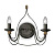 Бра Ideal Lux Corte AP2 Ruggine 057200