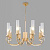 Подвесная люстра Eurosvet Banci 60117/8 золото