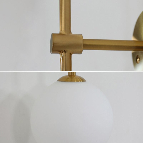 Настенный Светильник Lines Ball 150 Gold By Imperiumloft