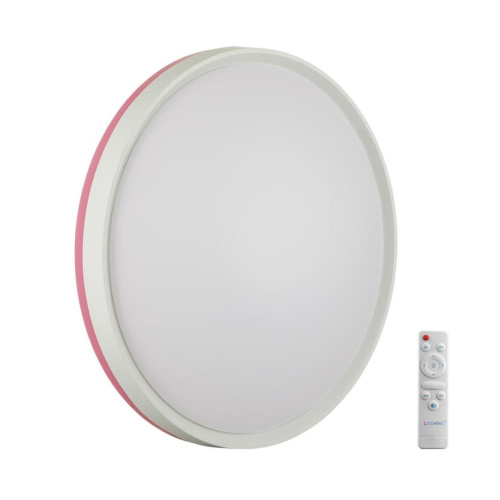 Настенно-потолочный светодиодный светильник Sonex Color Kezo Pink 7708/EL Настенно-потолочный светодиодный светильник Sonex Color Kezo Pink 7708/EL