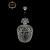 Подвесной светильник ArtClassic 14.02.5.d30.Cr